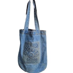 Arizona Jeans Distressed Tote Bag